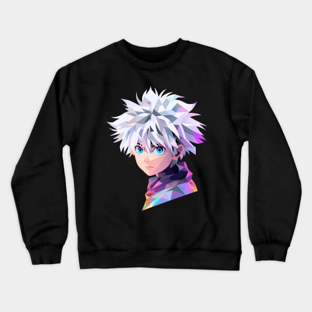 killua Crewneck Sweatshirt by lets lifting weights